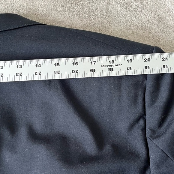 Brooks Brothers Brooksease Union Made Wool Sport Coat Blazer Jacket Mens 46R USA - Picture 13 of 15